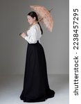 A Victorian Or Edwardian Woman...