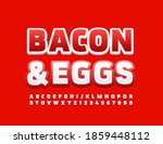 vector bright template bacon  ... | Shutterstock .eps vector #1859448112