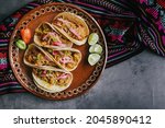 Mexican Tacos Flat Lay...