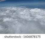Small photo of High stratus cumulus In a lump-like manner Tended to be so close to each other that it was a wave
