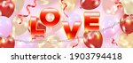 valentines day background with... | Shutterstock .eps vector #1903794418