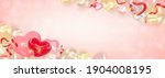 valentines day background with... | Shutterstock .eps vector #1904008195