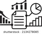  business document showing... | Shutterstock .eps vector #2134278085