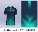 fabric textile design for sport ... | Shutterstock .eps vector #1981239068