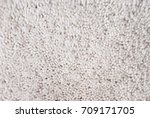 White shaggy carpet closeup