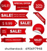 banner ads collections | Shutterstock .eps vector #690697948