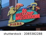Small photo of Tempe Arizona November 3, 2021 Mellow Mushroom Pizza