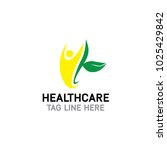healthcare logo company | Shutterstock .eps vector #1025429842
