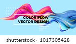 Modern Colorful Flow Poster....