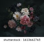 Floral Vintage Bouquet Of...