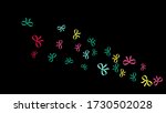festive background with... | Shutterstock .eps vector #1730502028