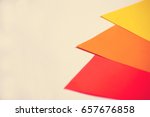 colorful papers | Shutterstock . vector #657676858
