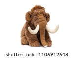 Soft Toy Cute Brown Elephant On ...