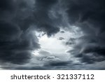 Dramatic Sky With Stormy Clouds
