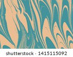 fluid art puzzle. marbleized... | Shutterstock .eps vector #1415115092
