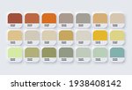 pantone colour palette catalog... | Shutterstock .eps vector #1938408142
