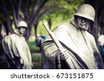 Korean War Memorial in Washington, DC
