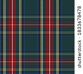 classic scottish tartan design. ... | Shutterstock .eps vector #1833678478