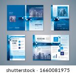 cover book design set  abstract ... | Shutterstock .eps vector #1660081975