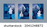 corporate book cover design... | Shutterstock .eps vector #2041248872