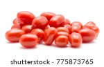 Cherry Tomatoes Stack Isolated...