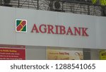 Small photo of HO CHI MINH, VIETNAM - CIRCA NOVEMBER 2018 : View of AGRIBANK.