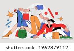 discounts  sale event ... | Shutterstock .eps vector #1962879112