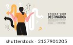 business decision making ... | Shutterstock .eps vector #2127901205