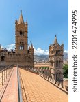Small photo of Palermo, Italy: July 6, 2020: Palermo Cathedral is the cathedral church of the Roman Catholic Archdiocese of Palermo, located in Palermo, Sicily, southern Italy.