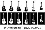 Various Guitars Set Vector...