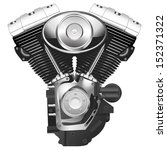 Retro Motorcycle Engine