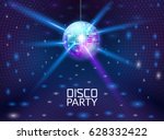 disco party background. music...