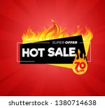 hot sale price offer deal... | Shutterstock .eps vector #1380714638