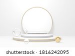 cosmetic background for product ... | Shutterstock . vector #1816242095