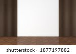 empty room with wall background.... | Shutterstock . vector #1877197882