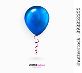 party flying balloon with... | Shutterstock .eps vector #393352255