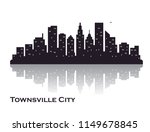 townsville city skyline... | Shutterstock .eps vector #1149678845