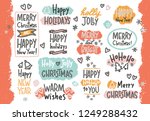 cute new year and christmas... | Shutterstock .eps vector #1249288432