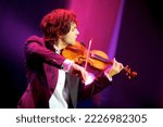 Musician Violinist With A...