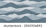 abstract mountains illustration ... | Shutterstock . vector #2042926892