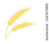 silhouette of ears of wheat.... | Shutterstock .eps vector #2167675805