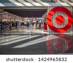 Small photo of Point Cook, VIC/Australia-May 7th 2019: Entrance of a Target store. Target is Australia's largest department store chain by store number, operating 293 stores throughout the country.