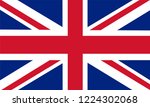 united kingdom flag  vector... | Shutterstock .eps vector #1224302068