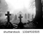 An English Grave Yard In The...