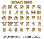 Road Hog Alphabet    3d...