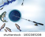 Winter Fishing Banner...