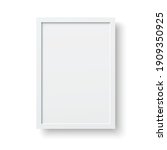 blank white frame realistic... | Shutterstock .eps vector #1909350925