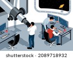 astrophysics science laboratory ... | Shutterstock .eps vector #2089718932