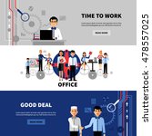 business people office concept... | Shutterstock . vector #478557025
