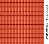 roof tile seamless pattern for... | Shutterstock .eps vector #504700615